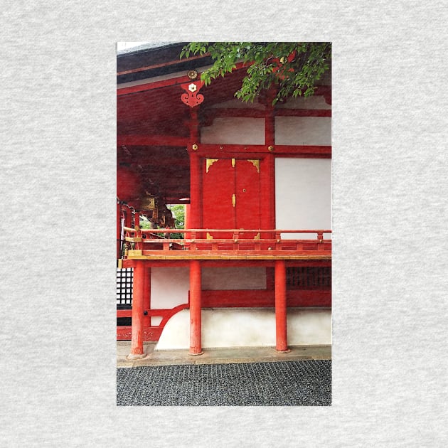 Terrace at Inari Fushimi Shrine, Kyoto, Japan by IgorPozdnyakov